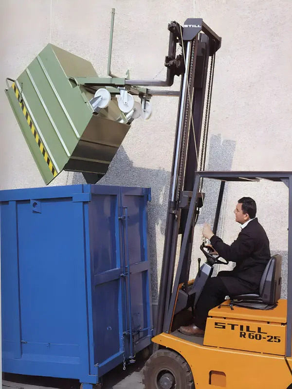 Contenitori portarottami ribaltabili - Contenitori e Benne